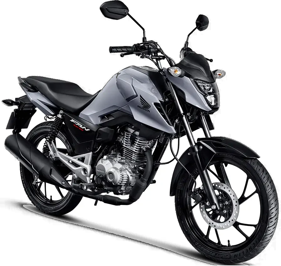CG 160 Fan - Cinza Perolizado